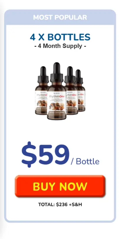 rhythmone 4 Bottles – Official Shop Discount Pack
